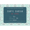 La Carte Cadeau - 50 euros